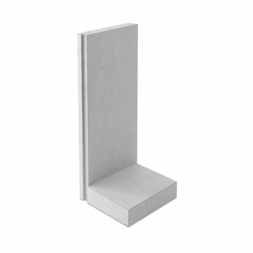 Concrete retaining wall - FOR EARTH - A Cimenteira do Louro - modular / prefab / for bridge construction