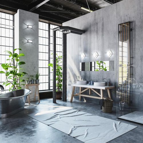 Contemporary wall light - LD0250 - Zafferano Srl - indoor / outdoor / glass