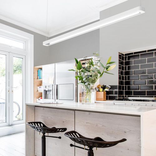Pendant lamp - STRIPE - Zafferano Srl - painted aluminum / polycarbonate / contemporary