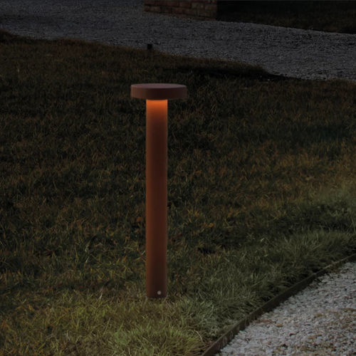 Garden bollard light - CIOTTOLO - Zafferano Srl - contemporary / cast aluminum / painted aluminum