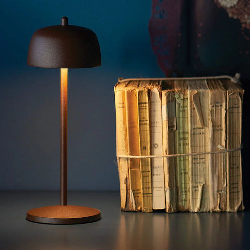 Table lamp - CIRCE - Zafferano Srl - portable / metal / contemporary