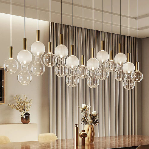 Pendant lamp - SFERA E SFER'OTTO - Zafferano Srl - borosilicate glass / contemporary / corded