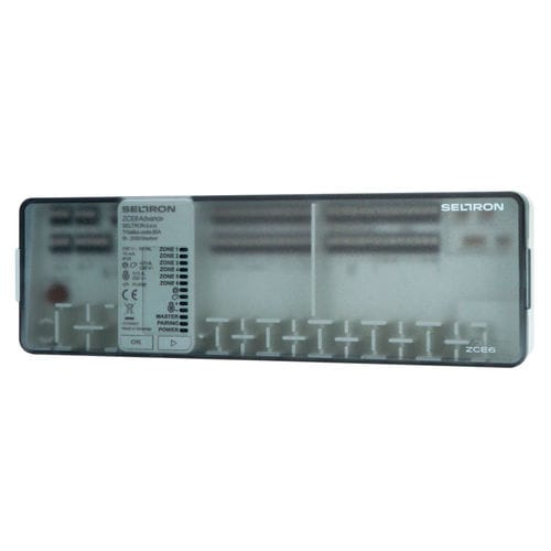Wall-mounted heating controller - ZCE6 BASIC - Seltron - for heating and cooling