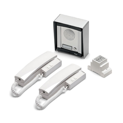 White audio door intercom - IK8K - Videx Electronics S.p.A. - built-in / interior / telephone-operated