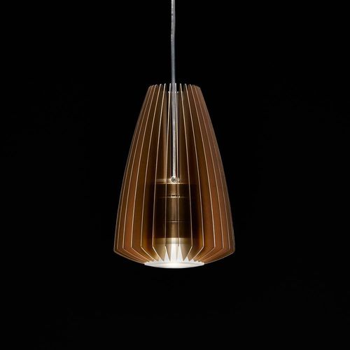 Pendant lamp - BLUME L - PURALUCE - aluminum / original design / corded