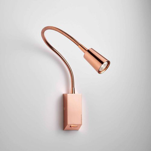 Contemporary wall light - LEDDI - PURALUCE - indoor / metal / round