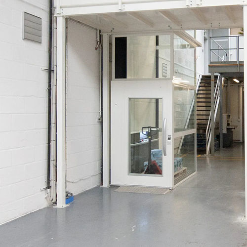 Heavy load freight elevator - A8000 - Cibes Lift AB - compact / industrial / for office