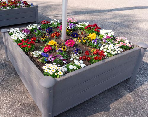 WPC planter - megawood by NOVO-TECH