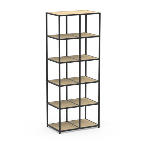 Contemporary shelf - BLEND BLE.10 - Nautilus SA - steel / PVC / melamine