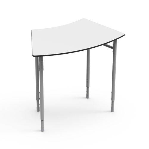 Free-standing desk - 8 - Nautilus SA - individual / contemporary / painted metal