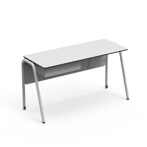 Free-standing desk - TEAM - Nautilus SA - contemporary / metal / straight