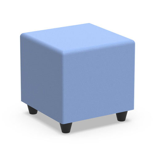 Contemporary pouf - BLQ - Nautilus SA - fabric / foam / square