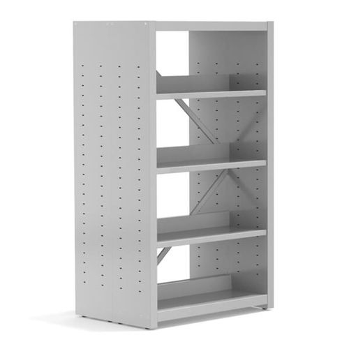 Free-standing bookcase - BIBLUS - Nautilus SA - contemporary / commercial / metal