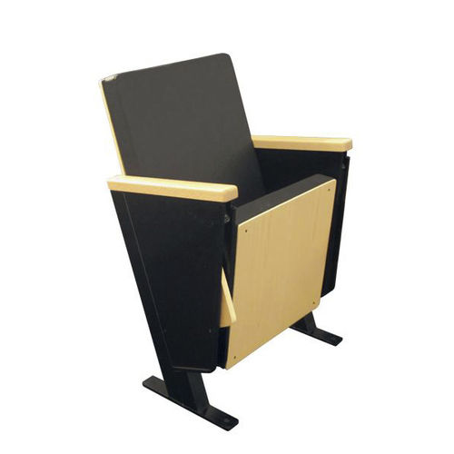 Contemporary auditorium seating - CRUZ - Nautilus SA - fabric / foam / plywood