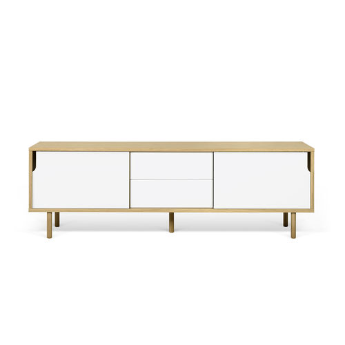 Contemporary sideboard - DANN 201 - TEMAHOME - lacquered wood / oak / wood veneer