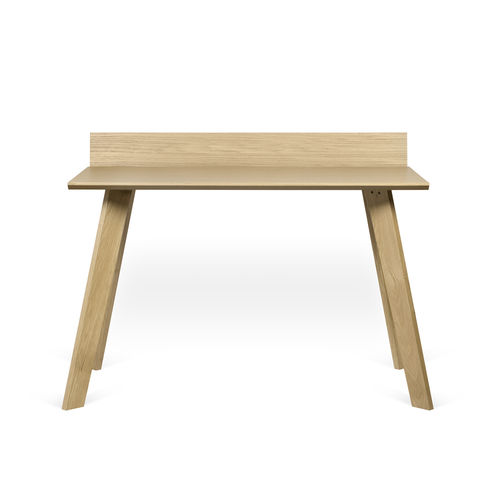 Contemporary desk - LOFT - TEMAHOME - oak / wood veneer / lacquered wood