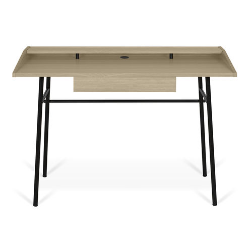 Contemporary desk - PLY - TEMAHOME - oak / wood veneer / lacquered wood
