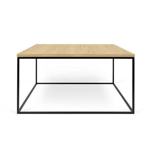 Contemporary coffee table - GLEAM 75 - TEMAHOME - oak / walnut / wood veneer