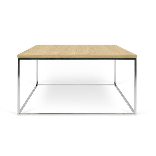 Contemporary coffee table - GLAEM 75 - TEMAHOME - oak / walnut / wood veneer