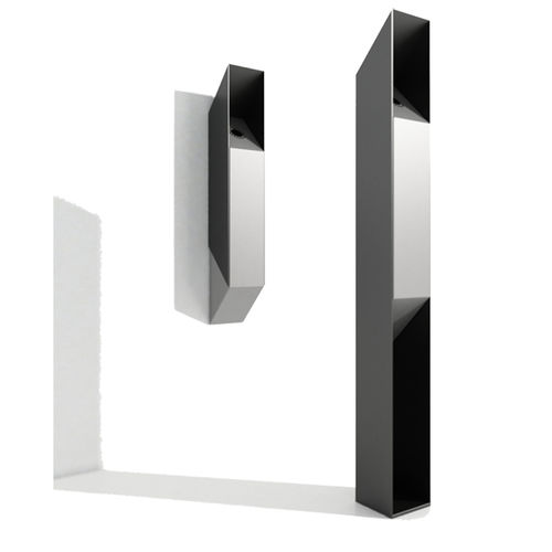 Wall-mounted ashtray - STP1 - Iduna S.A. - galvanised steel / outdoor / commercial