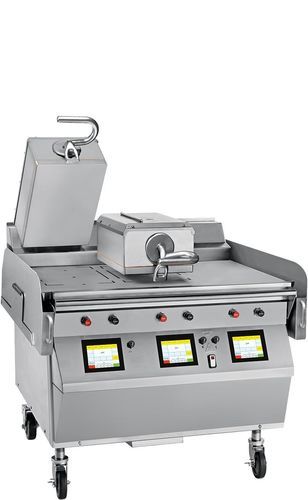 Electric contact grill - L812 - Taylor - floor-standing / commercial / for commercial kitchen