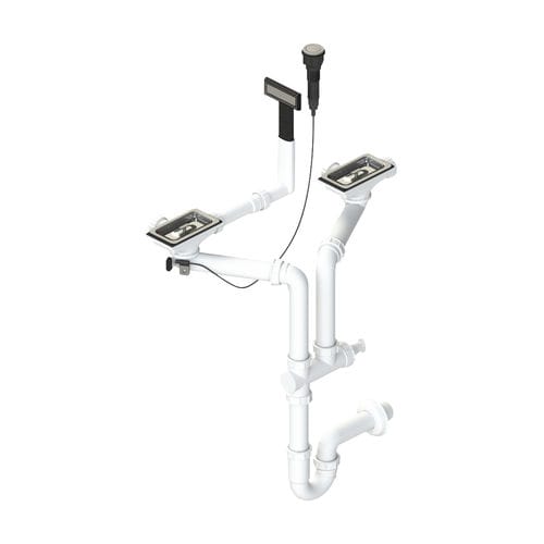 Plastic bottle trap - 022224DS - RODI HOME – kitchen sinks and accessories