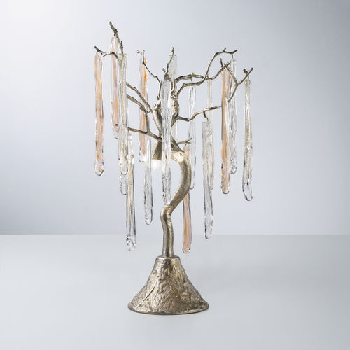 Table lamp - HAILSTONE - Serip - metal / glass / traditional