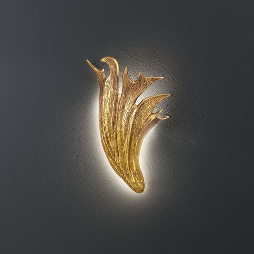 Traditional wall light - SQUAMA MEDIUM LEFT - Serip - indoor / aluminum / fixed