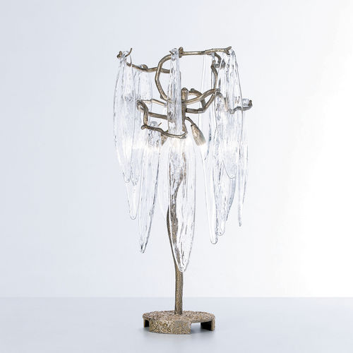 Table lamp - BLOCK - Serip - bronze / crystal / contemporary