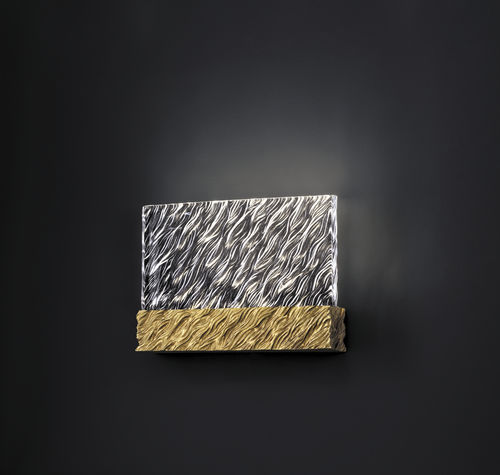 Contemporary wall light - COASTLINE L - Serip - indoor / metal / glass