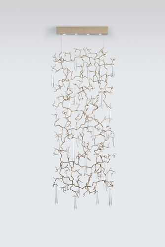 Pendant lamp - CURTAIN EXTRA SMALL - Serip - metal / glass / traditional