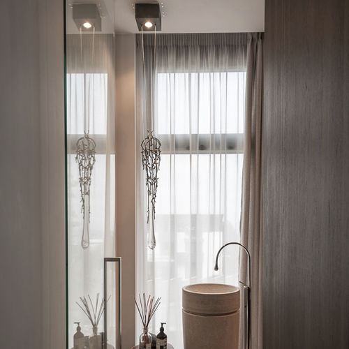 Pendant lamp - DRIP SINGLE - Serip - bronze / glass / contemporary