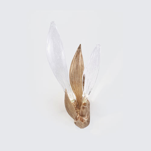 Contemporary wall light - CYPSELA TRIO - Serip - indoor / glass / bronze