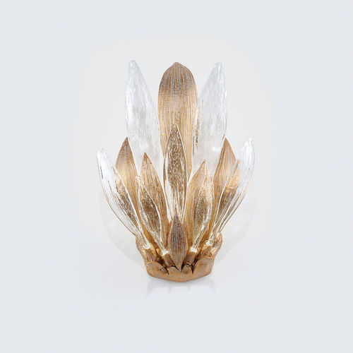 Contemporary wall light - CHRYSALIS DARK - Serip - indoor / glass / bronze