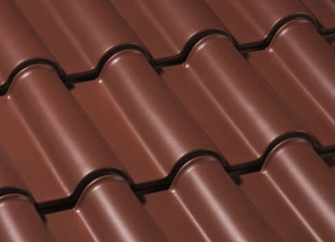 Portuguese roof tile - 103460 - Umbelino Monteiro - clay / brown