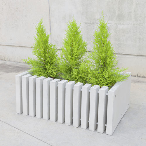Fiber-reinforced concrete planter - MASTERPLAYER : 503 - SIT Urban Design - rectangular / contemporary / for public space