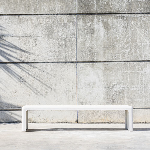 Contemporary public bench - SOFTSHAPES: 520 - SIT Urban Design - fiber-reinforced concrete