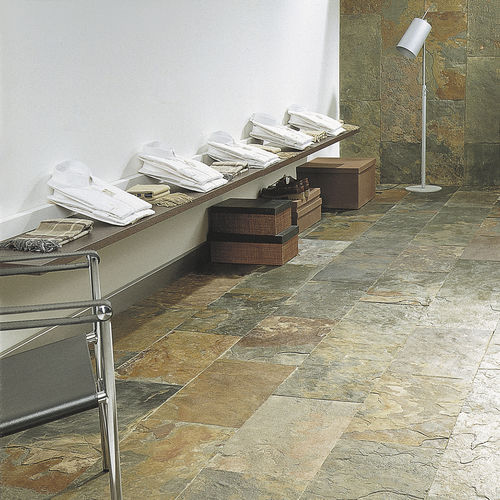 Natural stone tile - MULTICOLOR - RUBICER - matte / indoor / wall