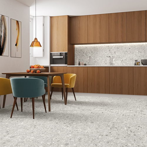 Porcelain stoneware tile - TERRAZZO - GRESART CERAMIC TILES - matte / indoor / bathroom