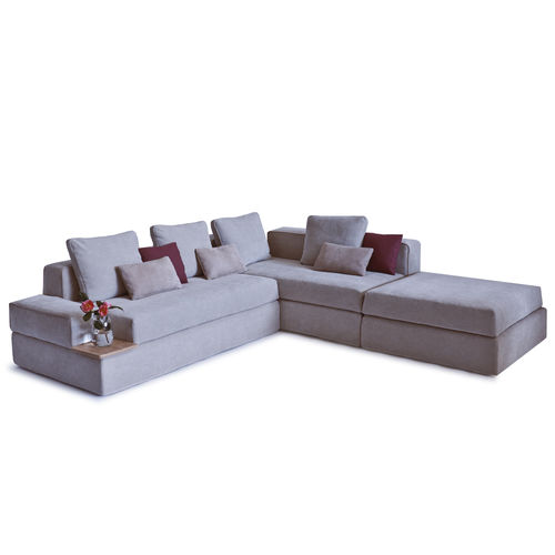 Modular sofa - PIERRE - D3CO - contemporary / fabric / with removable cover