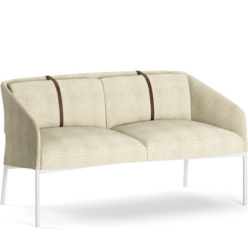 Contemporary sofa - DEMOISELLE - Infiniti - fabric / leather / upholstered