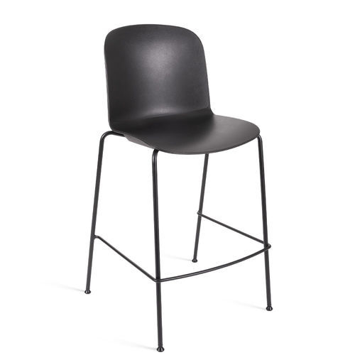 Contemporary stool - RELIEF - Infiniti - plastic / polypropylene / with footrest