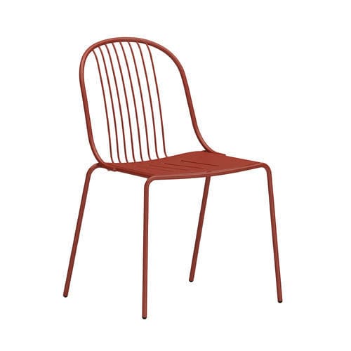 Contemporary garden chair - DIANE - Infiniti - indoor / outdoor / steel