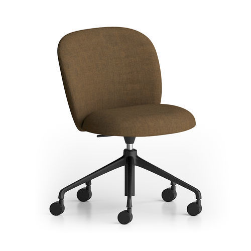 Contemporary office chair - VOLTA - Infiniti - indoor / aluminum / fabric