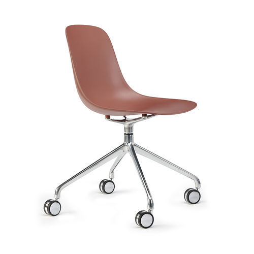 Contemporary office chair - PURE LOOP MONO - Infiniti - indoor / fiberglass / polypropylene