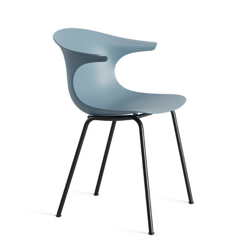 Contemporary dining chair - LOOP MONO - Infiniti - indoor / outdoor / polypropylene