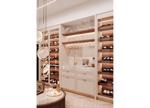 serving wine cabinet - AM LIVING