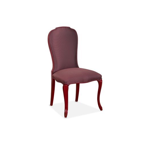 Classic chair - GALA - AM LIVING - indoor / fabric / lacquered wood base