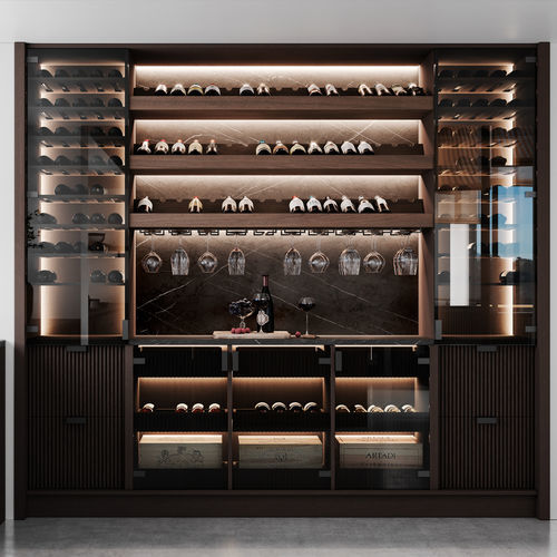 serving wine cabinet - AM LIVING