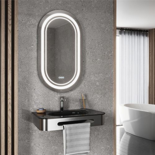 wall-mounted bathroom mirror - Biselarte